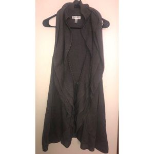 Long sleeveless cardigan/Vest